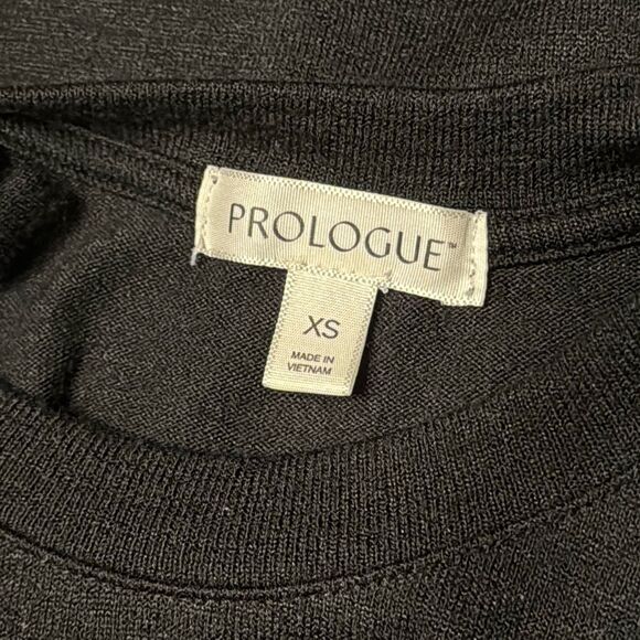 Prologue Black Jersey Knit Sleeveless Midi Dress Women’s Extra Small - Picture 8 of 9